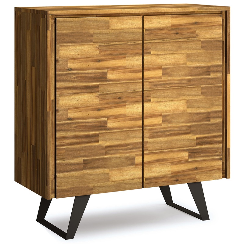 Lowry – Medium Storage Cabinet – Distressed Golden Wheat