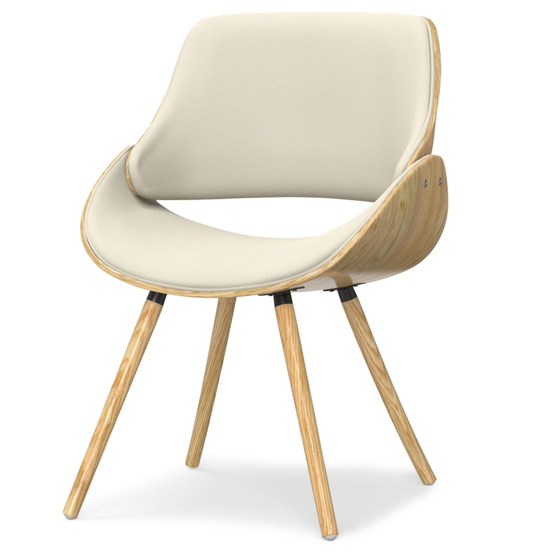 Malden – Bentwood Dining Chair With Wood Back – Natural