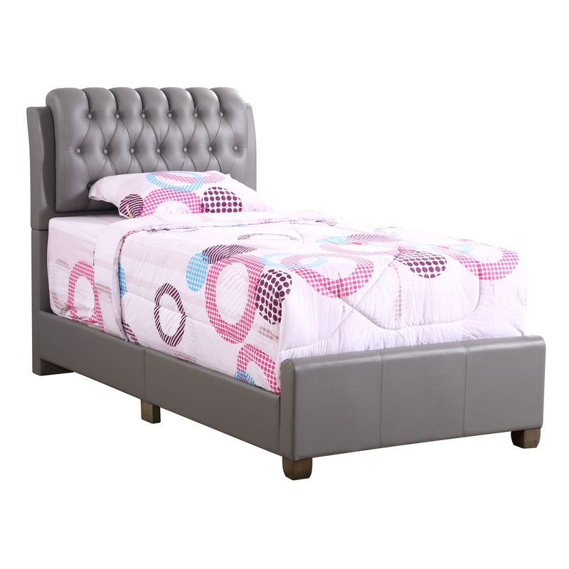 Marilla – Twin Bed – Gray