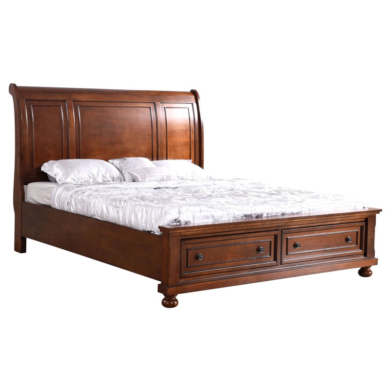 Meade – King Bed – Cherry
