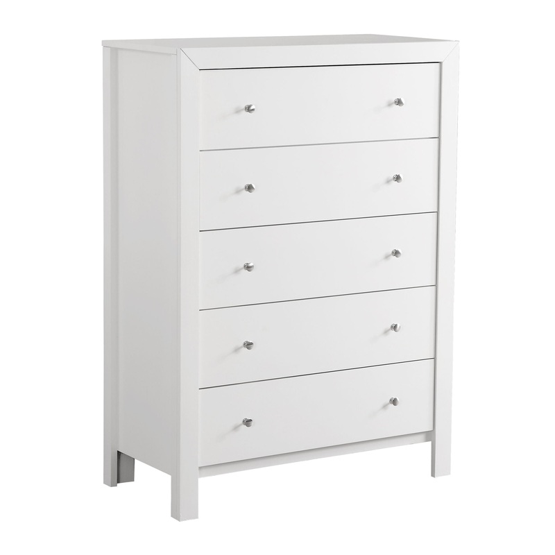 Modern Elegant Transitional Storage Chest – White