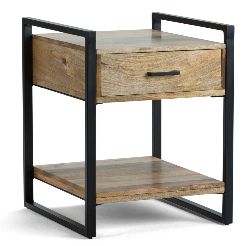 Riverside – End Table – Natural