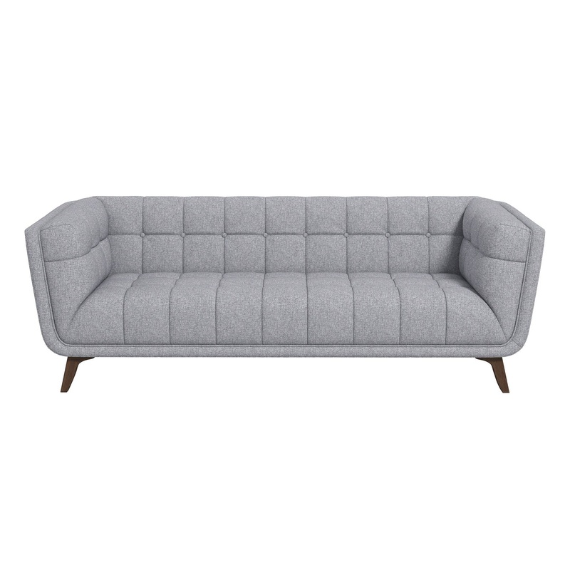 Addison – Large Sofa – Brown / Light Gray