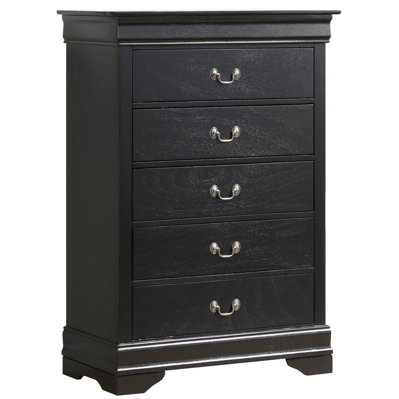Charming Traditional Storage Chest – Black