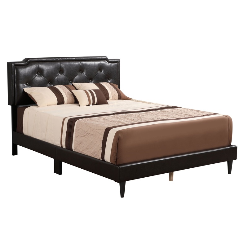 Deb – Full Bed For Cozy Sleep – Cappuccino