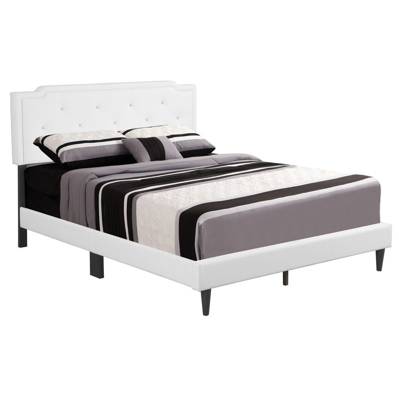 Deb – Full Bed For Cozy Sleep – White
