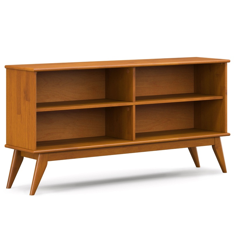 Draper – Low Bookcase – Teak