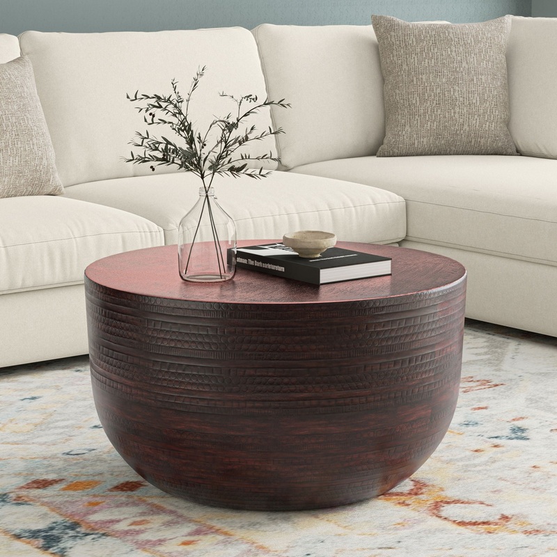 Johnsen – Metal Coffee Table – Bronze