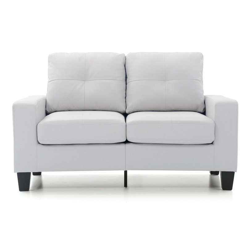 Newbury – Modular Loveseat – White