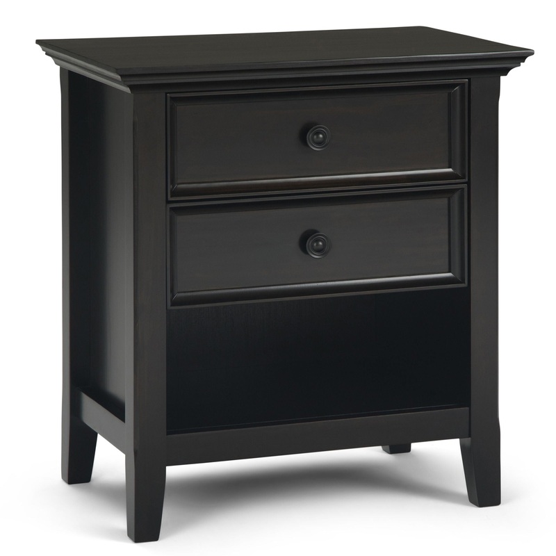 Amherst – Bedside Table – Hickory Brown