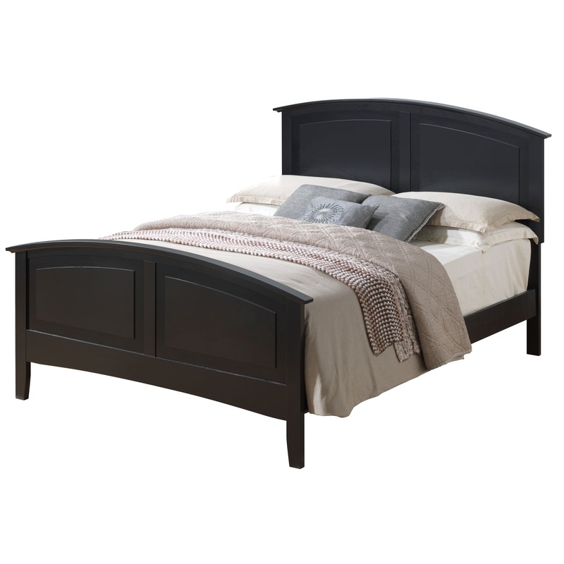 Full Bed Modern Farmhouse Design – Black