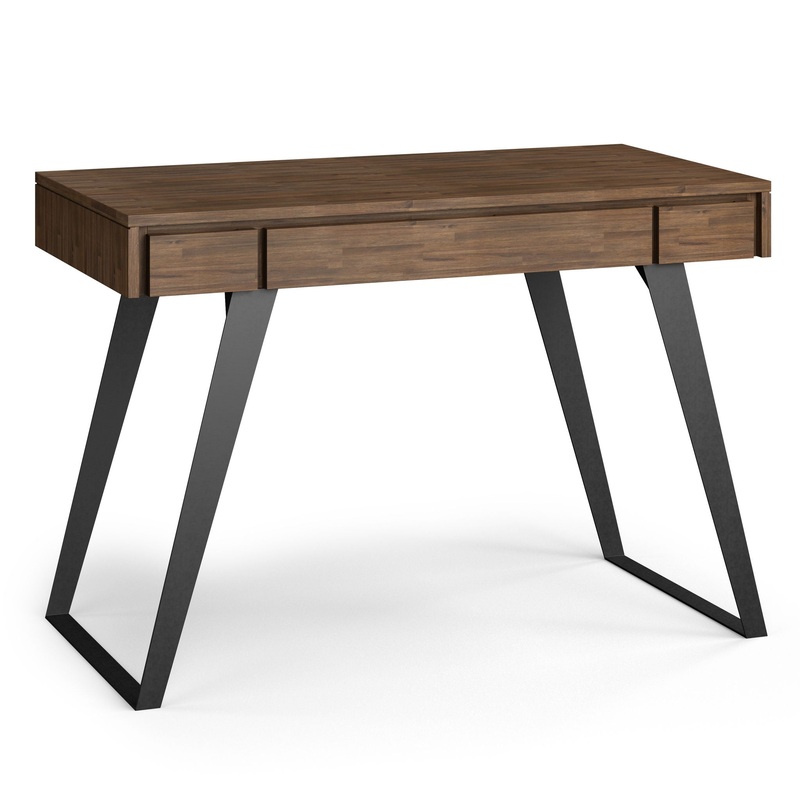 Lowry – Small Desk – Rustic Natural Aged Brown