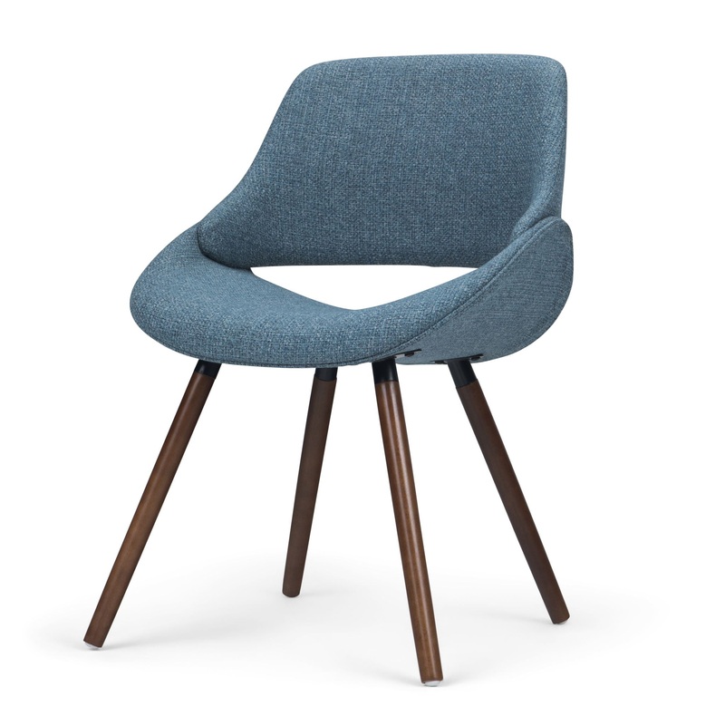 Malden – Bentwood Dining Chair – Denim Blue