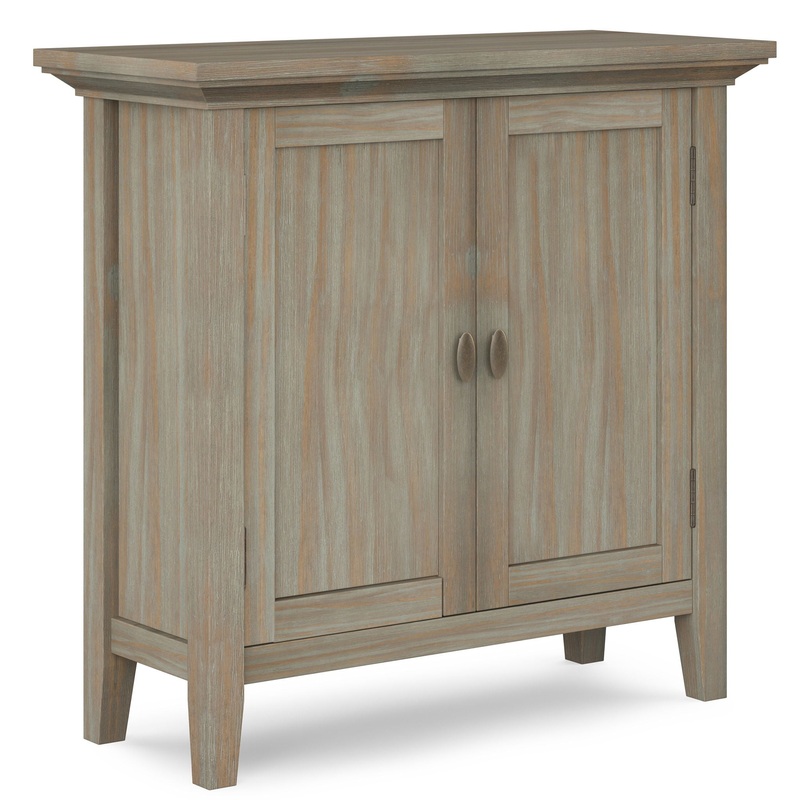 Redmond – Low Storage Cabinet – Distressed Gray