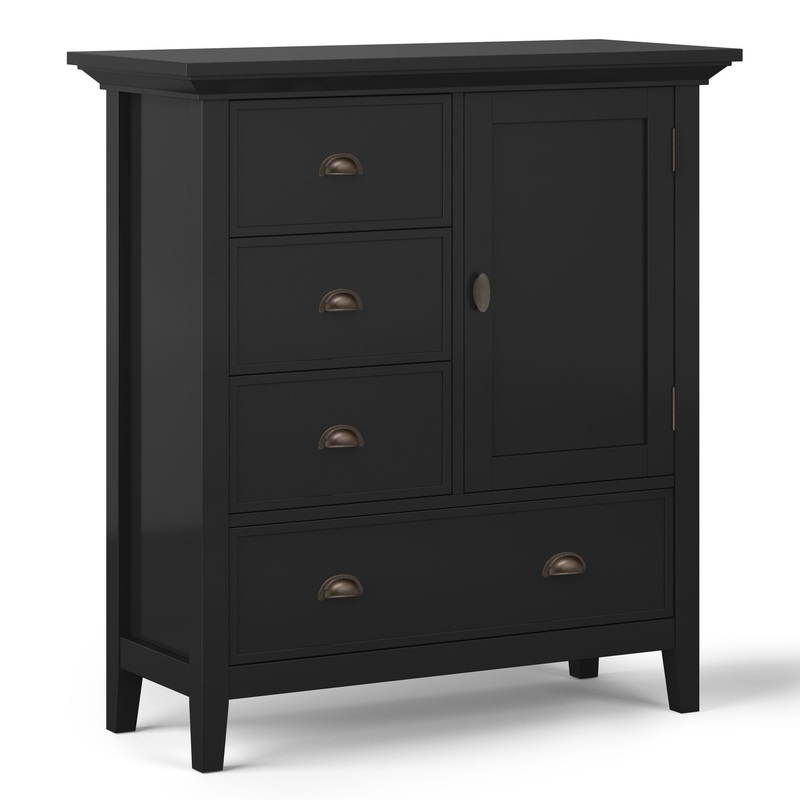 Redmond – Medium Storage Cabinet – Black