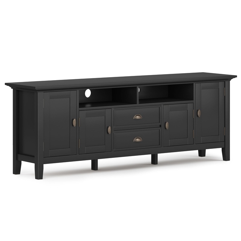 Redmond – TV Media Stand – Black