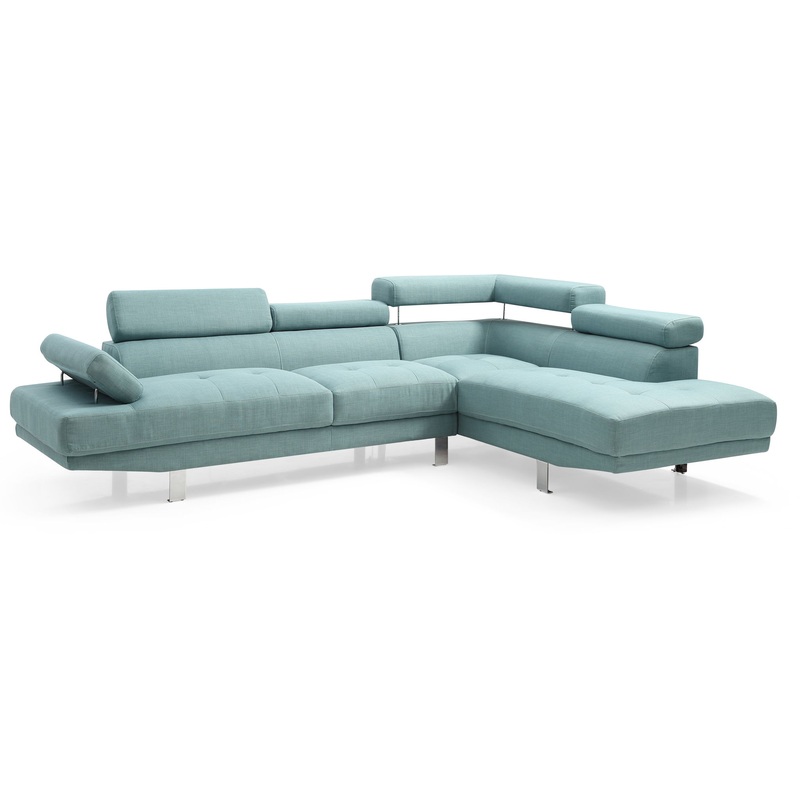 Riveredge – Sectional – Teal