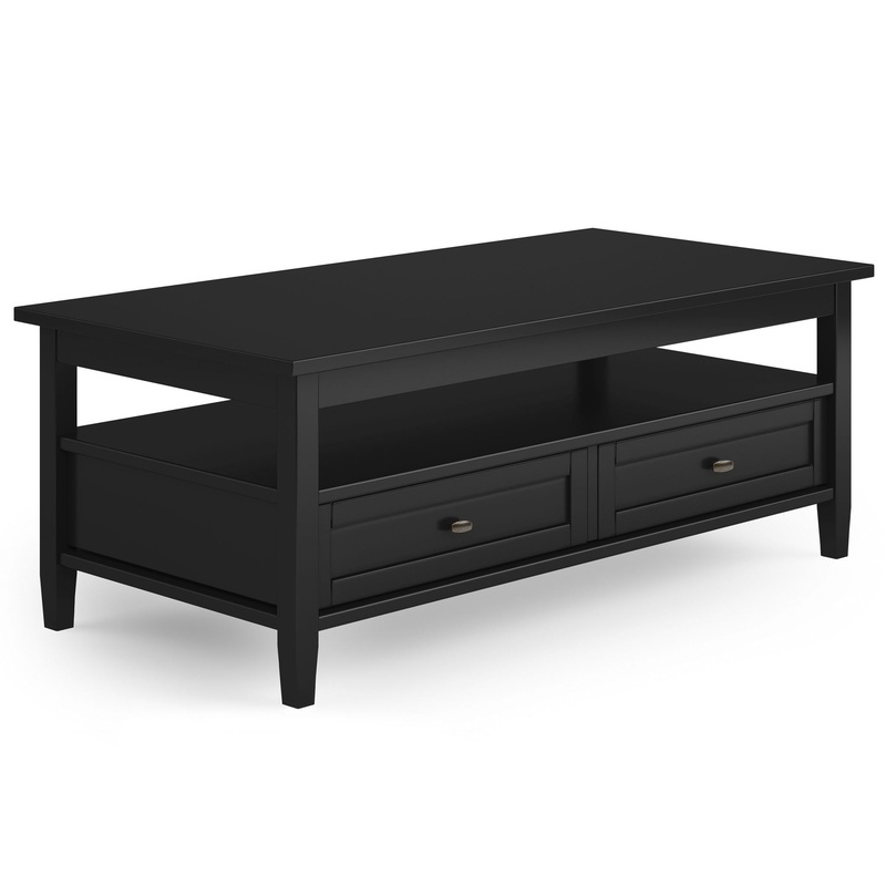 Warm Shaker – Coffee Table – Black