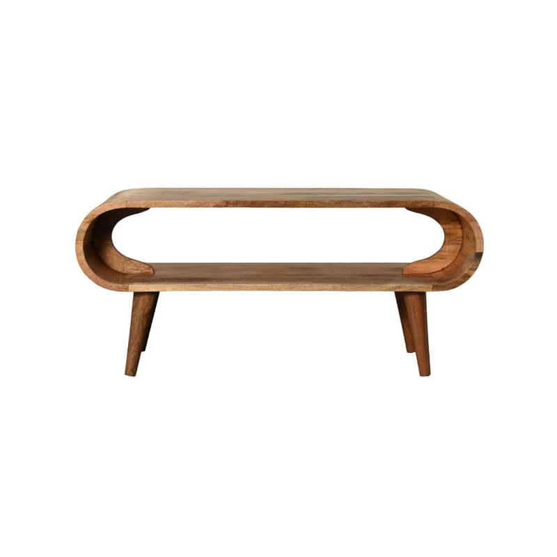 Amaya – Nordic Style Coffee Table – Oak