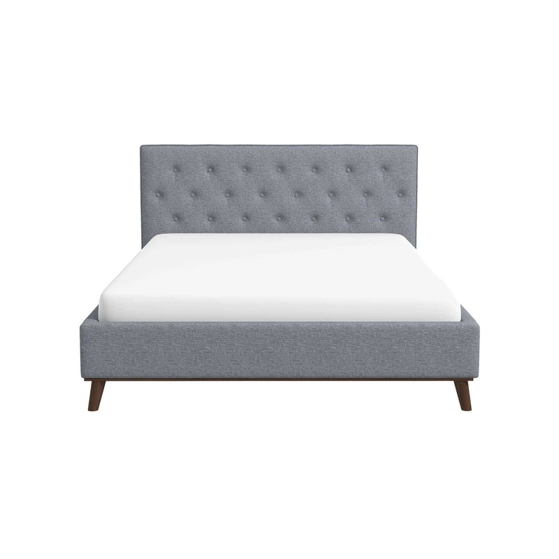 Graceville – Queen Size Platform Bed – Gray