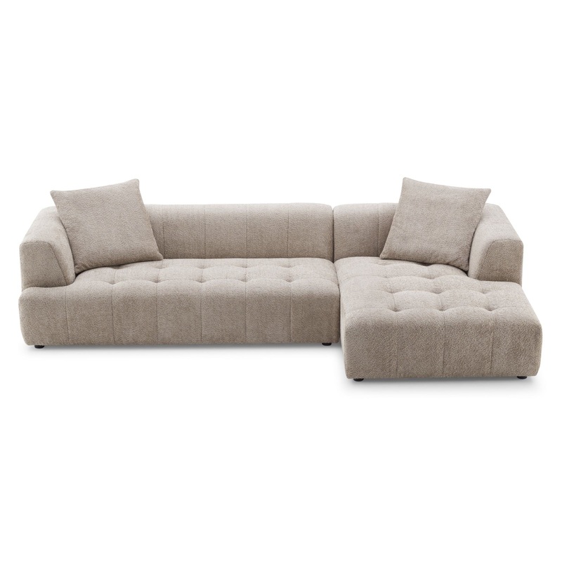 Kaynes – Right Sectional Sofa – Mocha