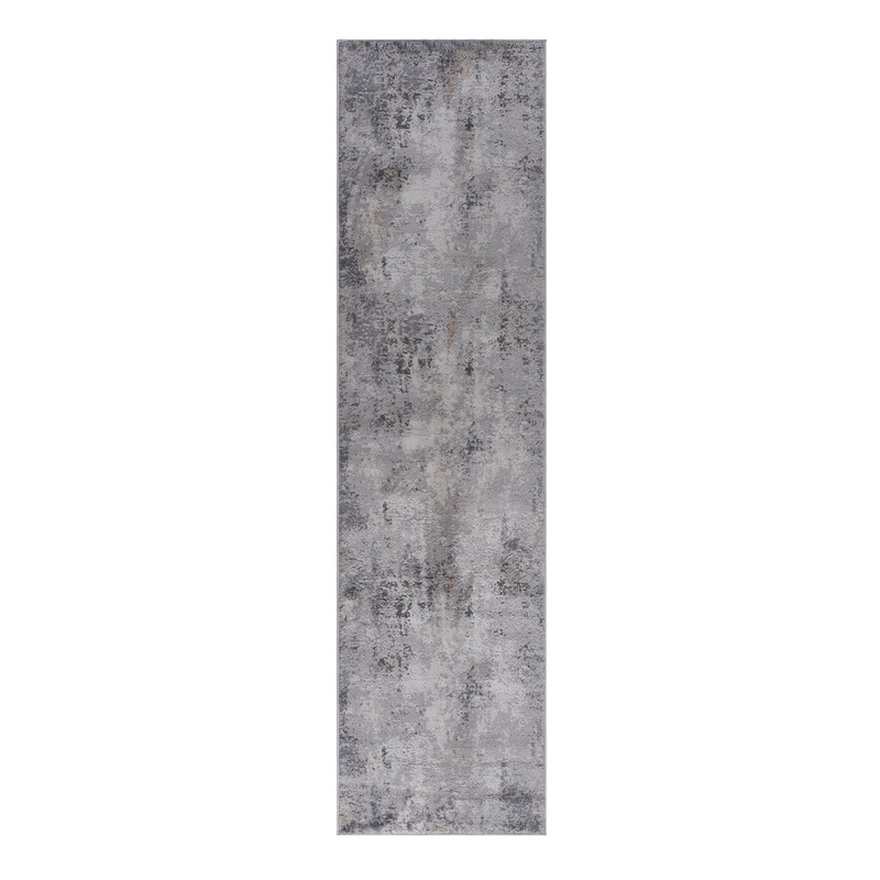 Marfi – 2′ X 8′ Abstract Runner Rug – Ivory / Sand