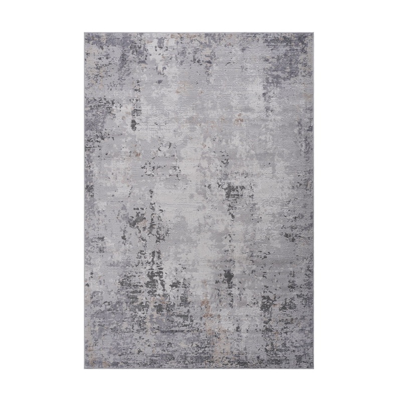 Marfi – 5′ X 7′ Abstract Area Rug – Ivory / Sand