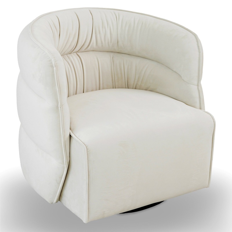 Walden – Swivel Chair – Cream