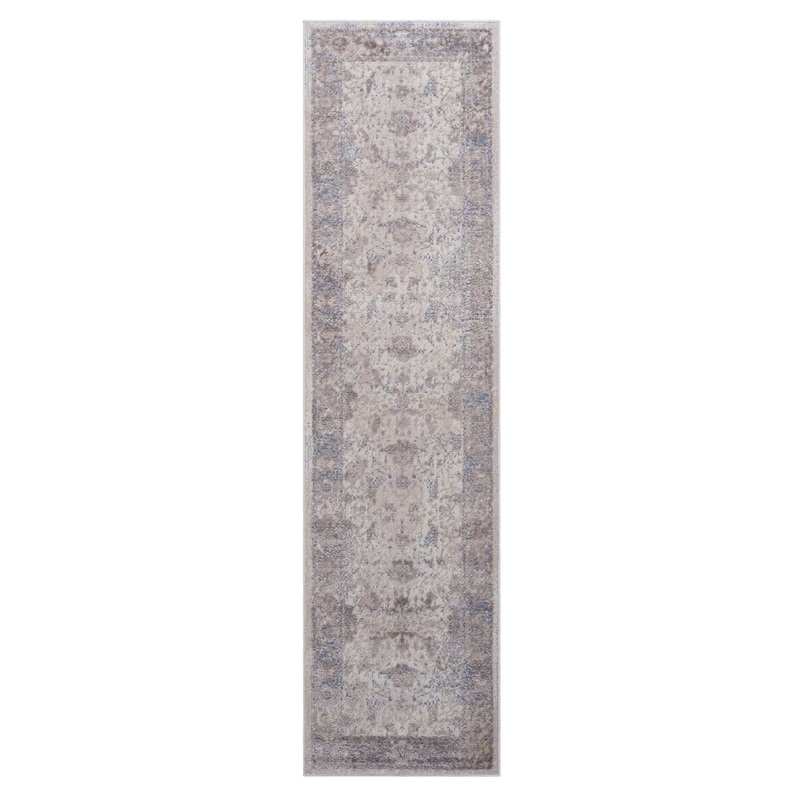 Payas – 2′ X 8′ Traditional Runner Rug – Brown / Beige