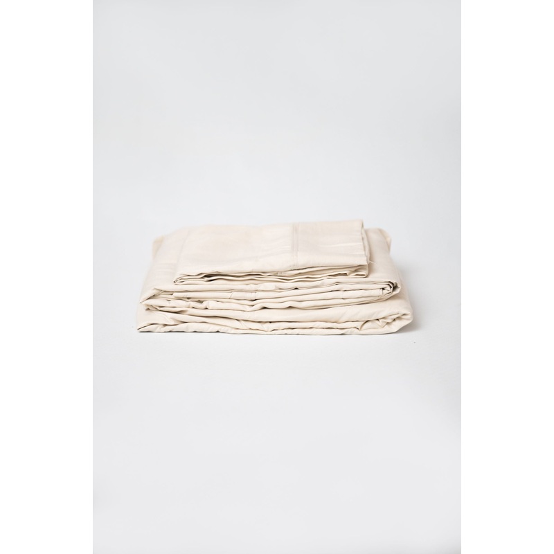 5 Piece Split Queen Brushed Microfiber Hypoallergenic Sheet Set – Cream