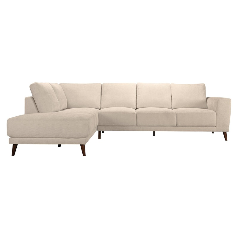 Amara – Left Sectional Sofa – Cream
