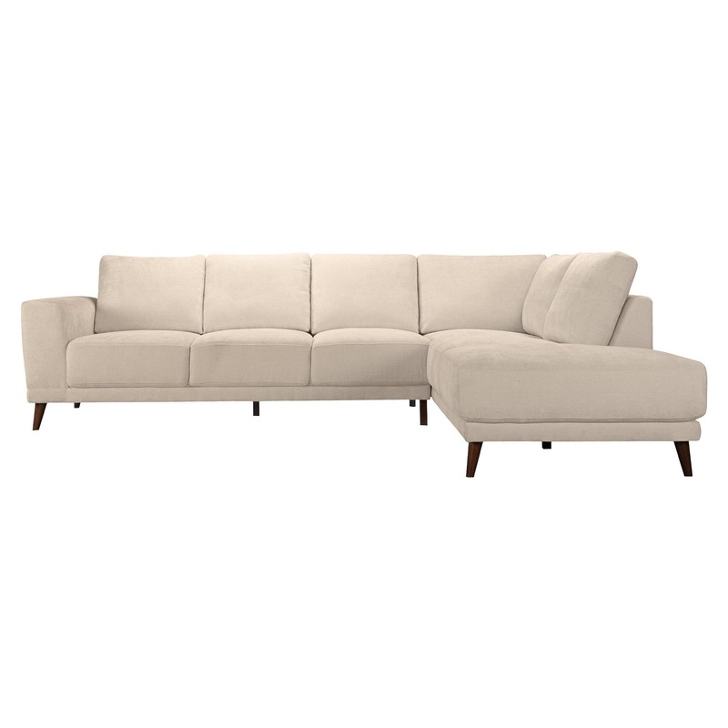 Amara – Right Sectional Sofa – Cream