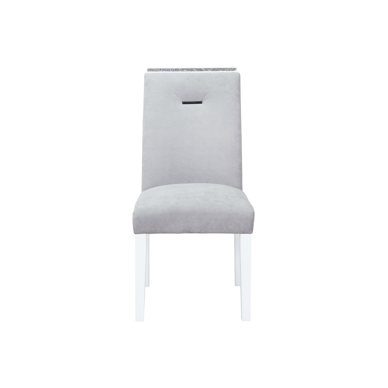 Ariya – Dining Chair (Set of 2) – Gray / White