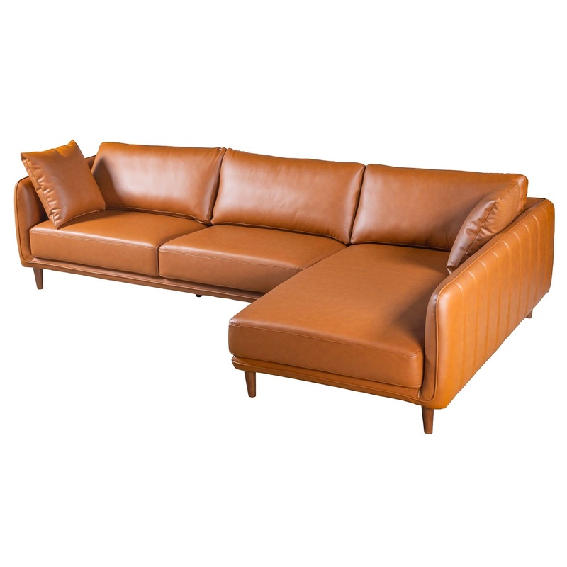 Cairo – Sectional Right Sofa – Cognac