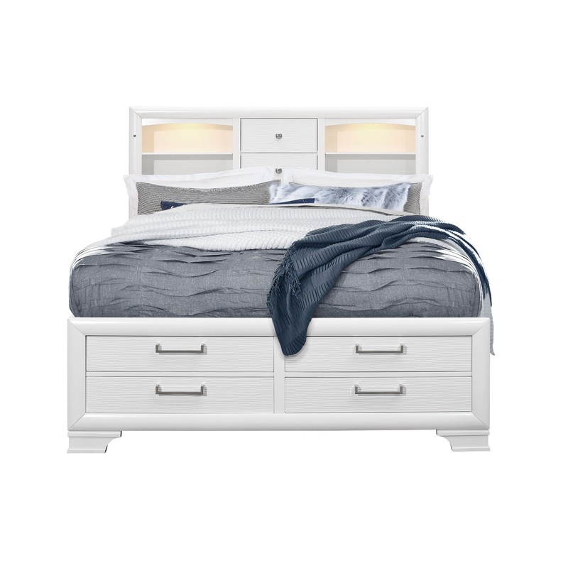 Civic – Full Bed – White
