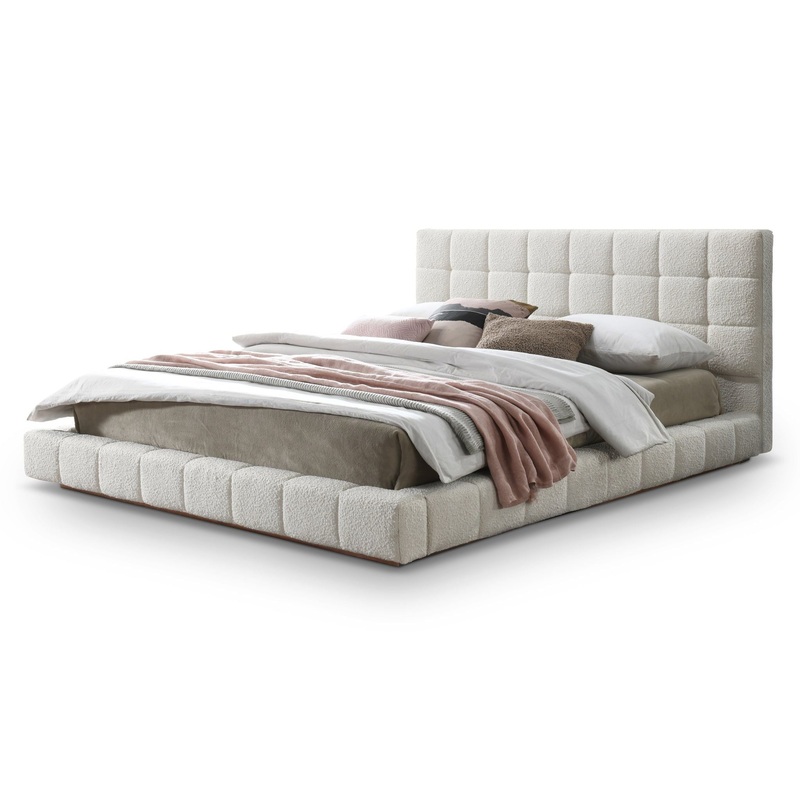 Hudson – King Bed – Ivory