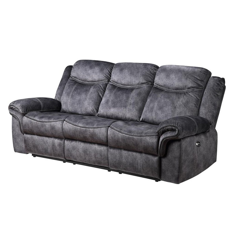 Jimny – Domino Power Reclining Sofa – Granite