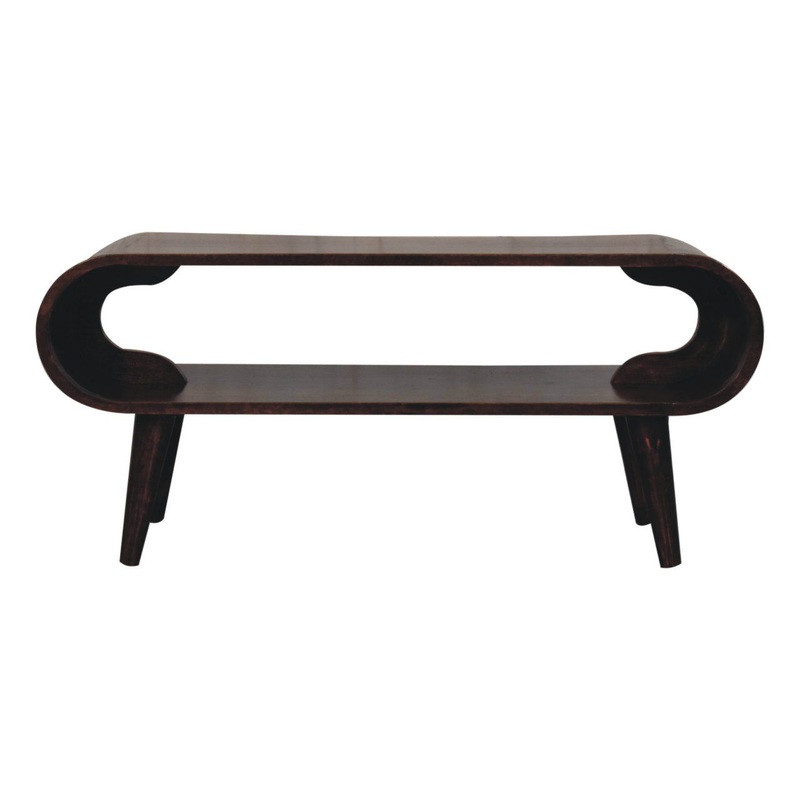 Amaya – Wooden Coffee Table – Walnut