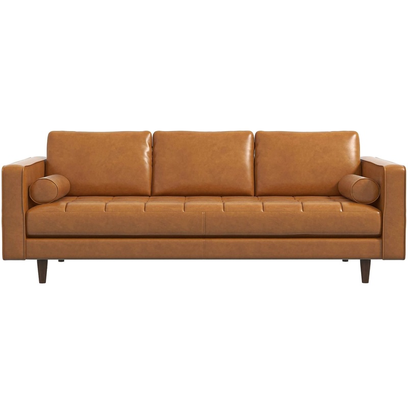 Catherine – Sofa – Light Brown / Rustic