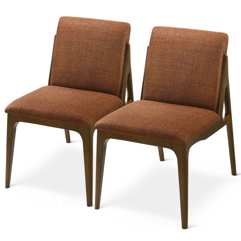 Grivelle – Dining Chair (Set of 2) – Orange