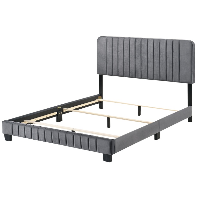 Lodi – Queen Bed – Gray