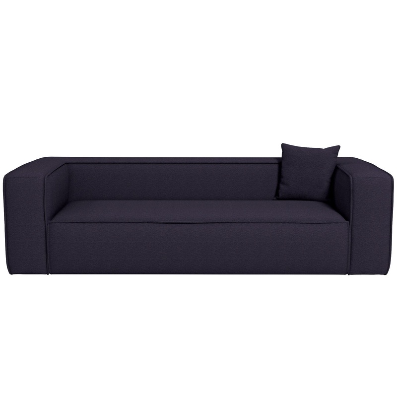 Marshall – Modern Boucle Sofa – Dark Gray