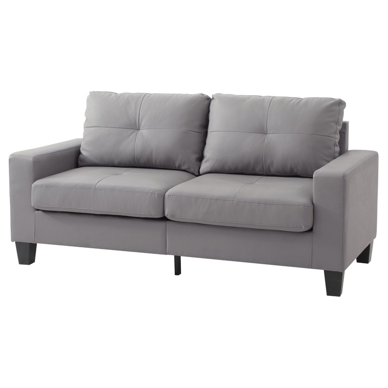 Modern Sofa With Casual Elegance – Gray