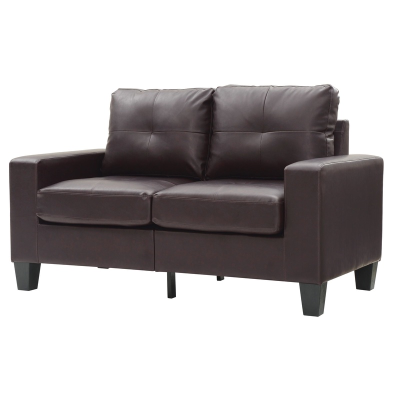 Modular Loveseat – Dark Brown
