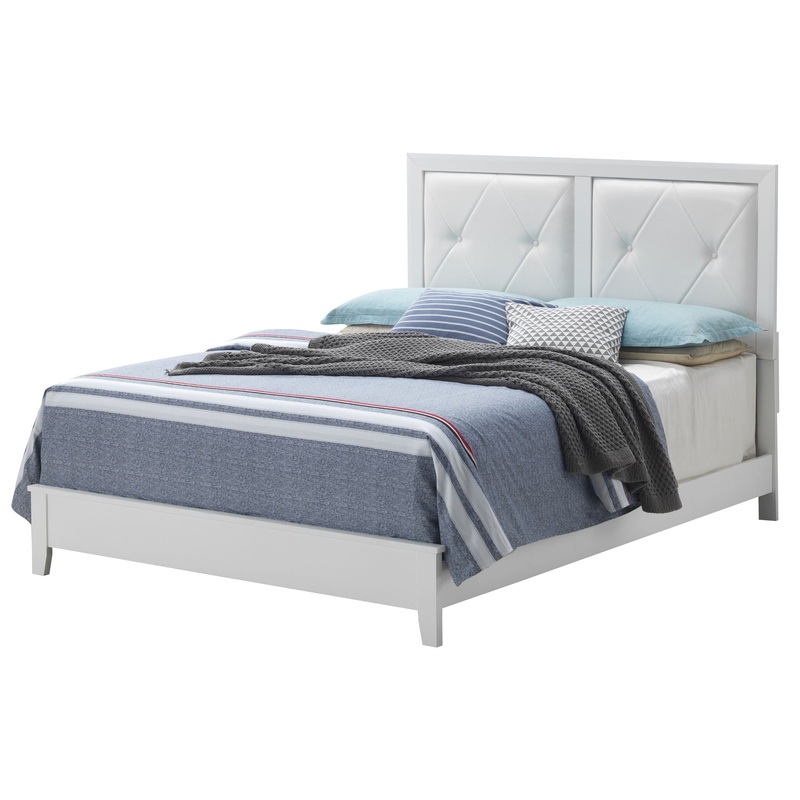 Primo – King Bed – White