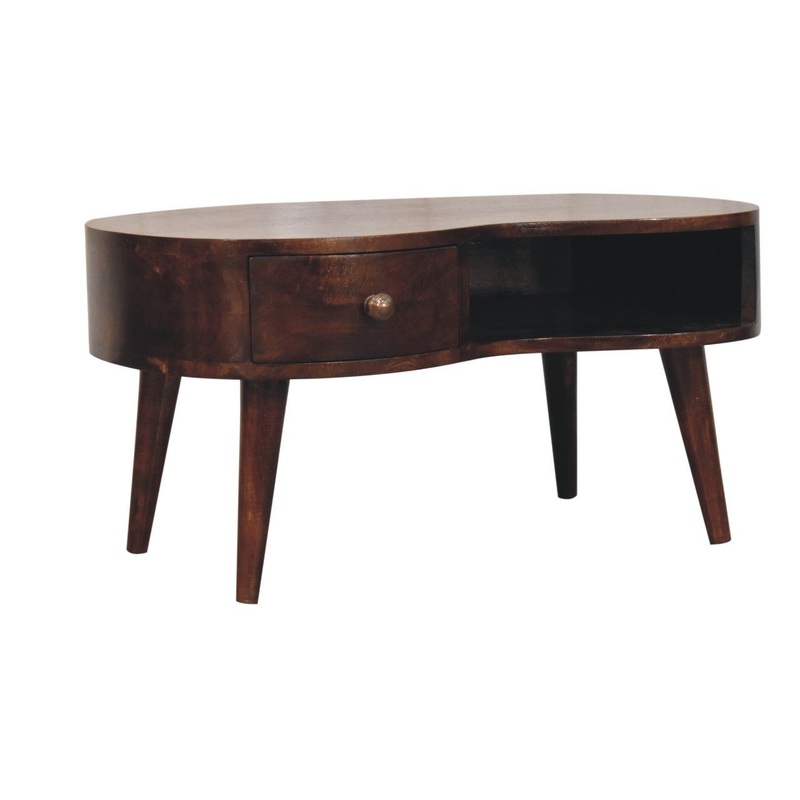 Wave Coffee Table – Walnut