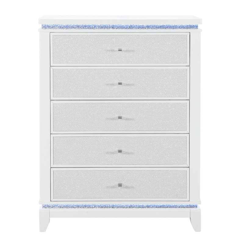Adalid – Chest With LED Lighting – White