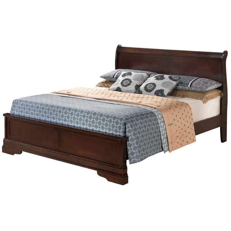 Full Bed Charming Traditional – Cappuccino