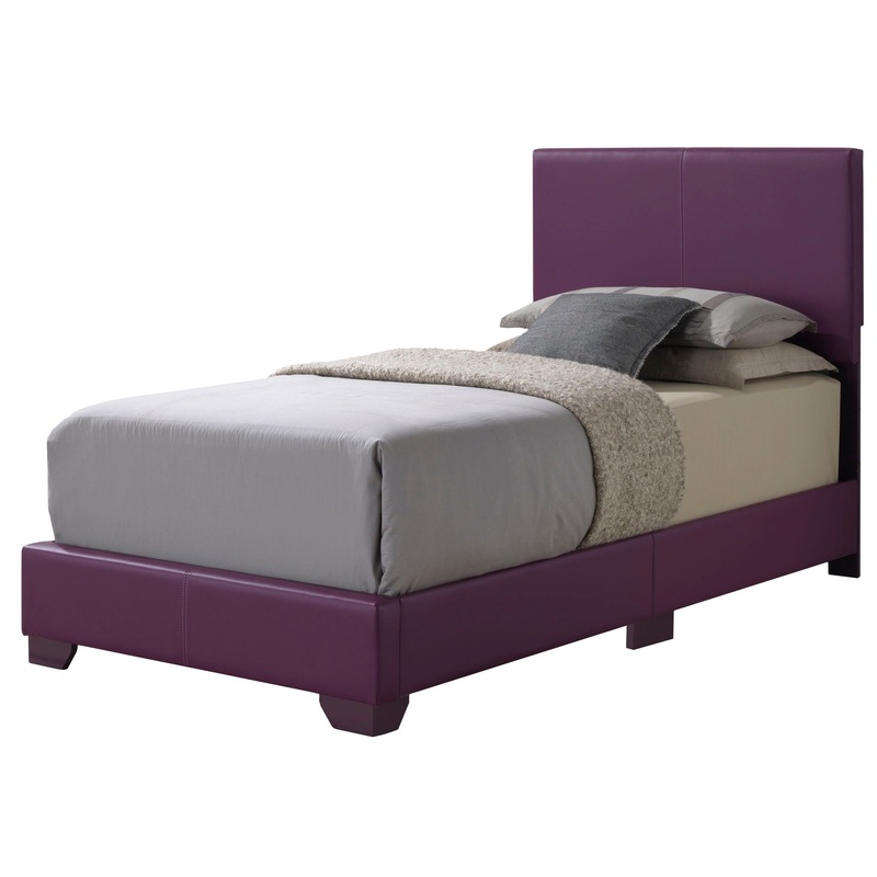 Twin Bed Stylish – Lively Purple Hue