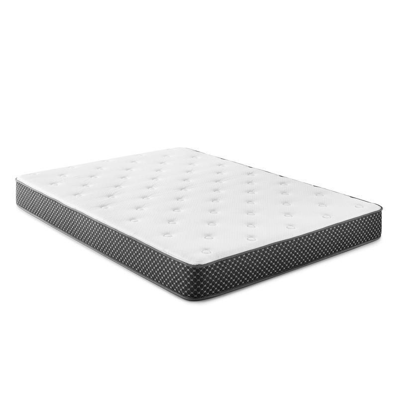 6 Twin Long Quilted Foam Firm Mattress – White
